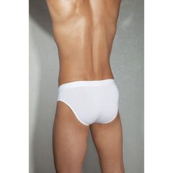 Мужские трусы слипы с молнией белые Doreanse 1269
