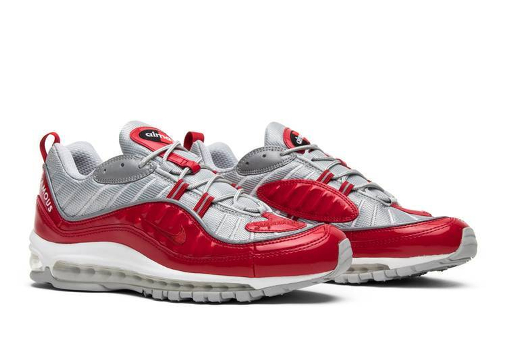 Кроссовки Supreme X Nike Air Max 98 Varsity Red