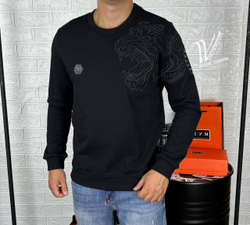 Кофта с длинными рукавами Philipp Plein интересной вариации “Tiger Series”