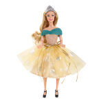 Кукла модель София gold 29см. руки и ноги сгиб, с аксесс, коробка SG-03-KB (Карапуз)