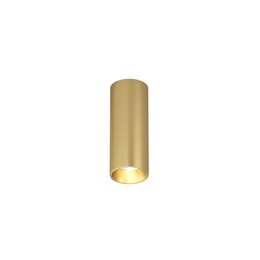 DK2615-SB Накладной светильник SHINE TUBE со светодиодом, D45*H115, IP20, 3000К, 7W, RA?90, сатинированная латунь, алюминий