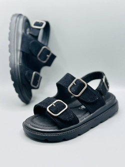 Удобные детские замшевые босоножки Buba Suede