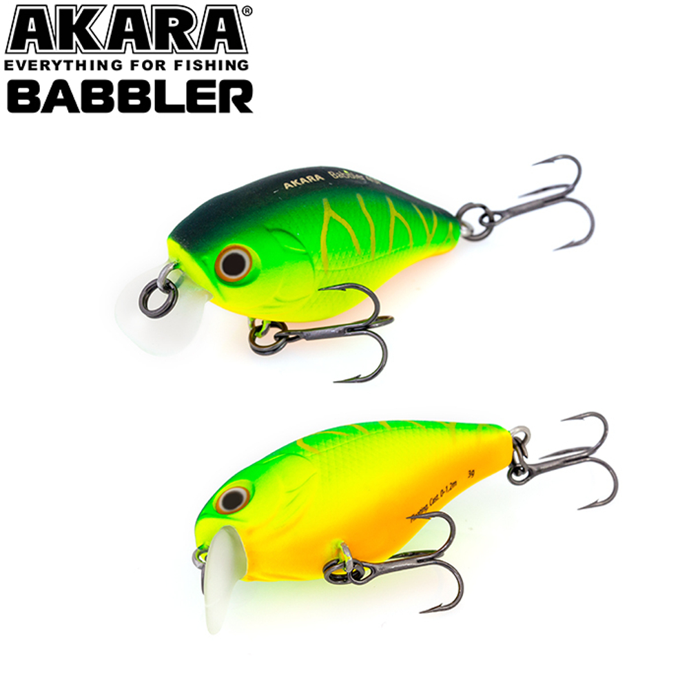 Воблер Akara Babbler 40F 3 гр. (1/9 oz 1,6 in) A20