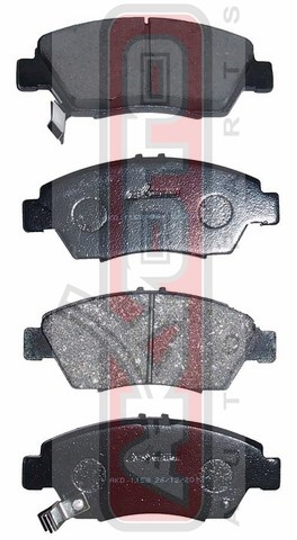 Колодки тормозные дисковые передние AKYOTO AKD1158