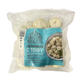 Пельмени с тофу и овощами Royal Tofu, 500 г