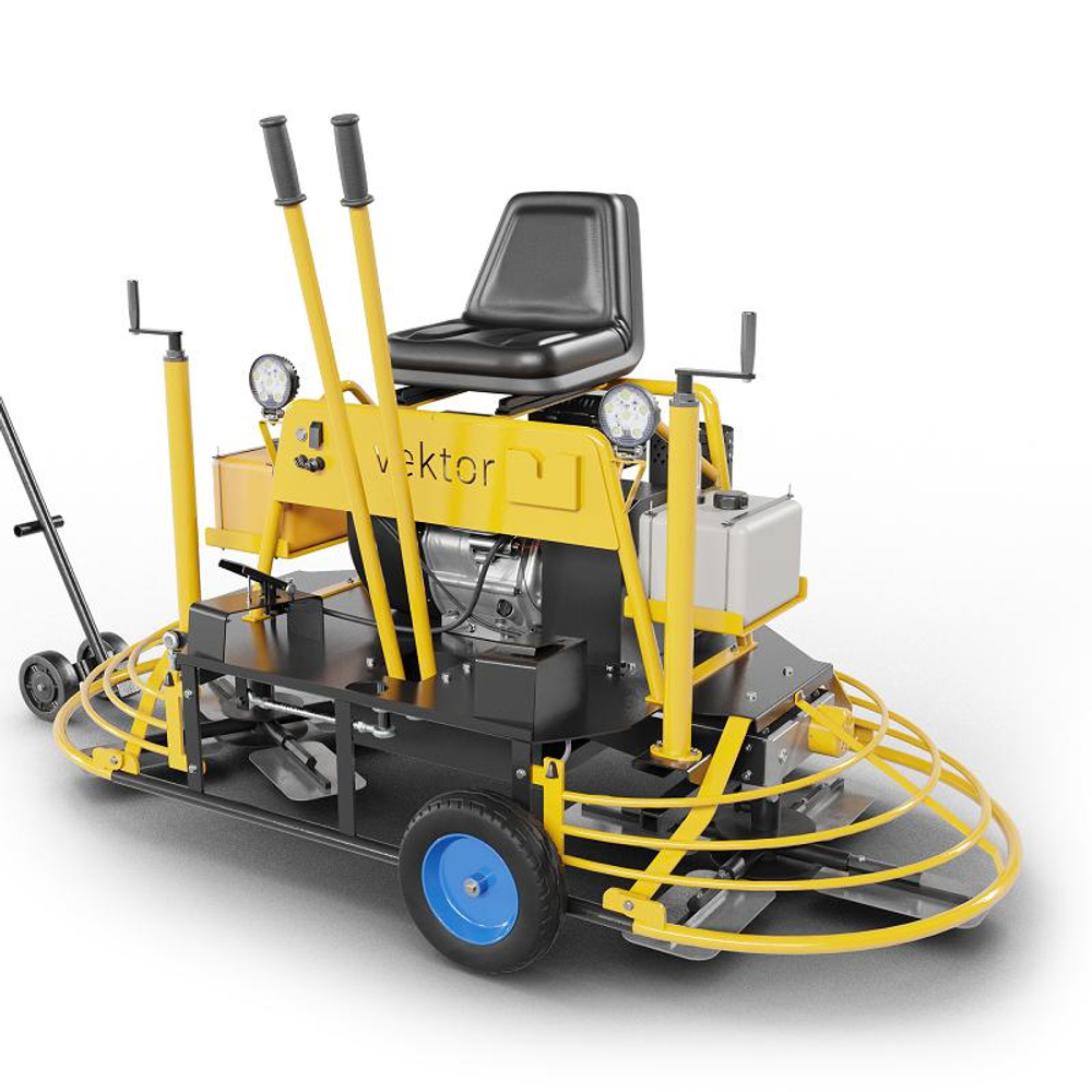 Двухроторная затирочная машина Vektor VTMG-1000B (двигатель LIFAN 2V78F-3)