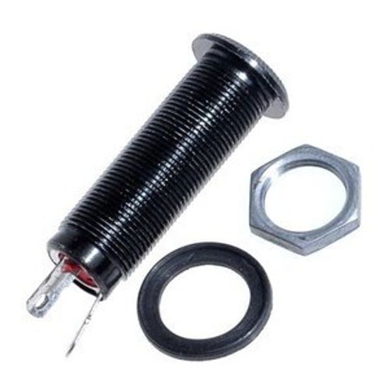 PAXPHIL LJ-20/2P-BK Разъем 1/4" для электрогитары