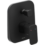 Смеситель для душа Ravak 10° Free black-TD F 061.20 скрытый монгтаж, керамический картридж,черный матовый (X070156)