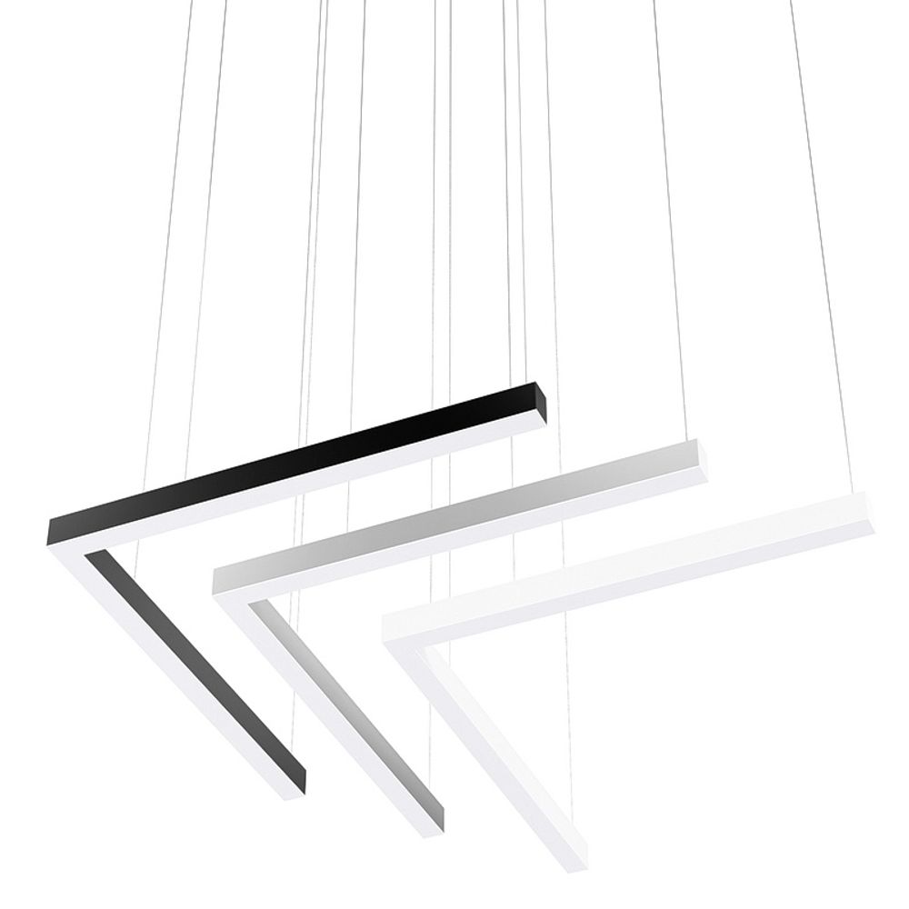 Светильник потолочный Г-образный 200вт 1500x750x80мм