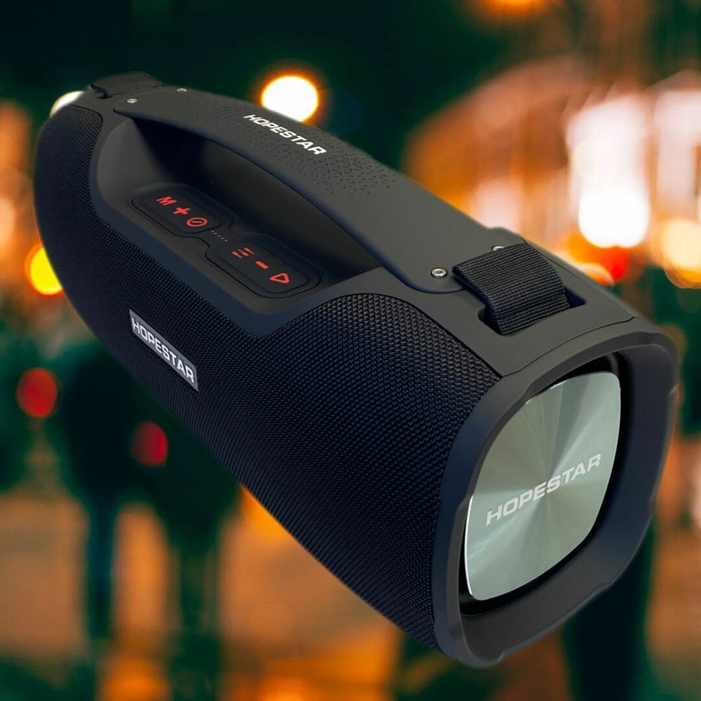 Портативная колонка HOPESTAR A 6 Pro с караоке, 55Вт, беспроводная, Bluetooth