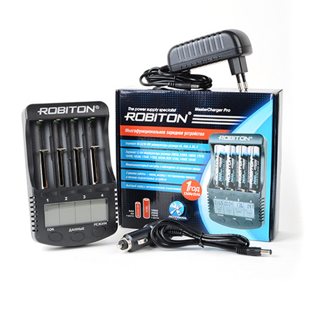 Зарядное устройство Robiton MasterCharger Pro, 13613