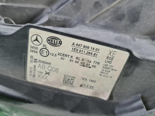 Фара левая Mercedes V W447 (2014-н.в.) LED