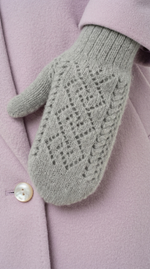 Варежки В036-03 серый