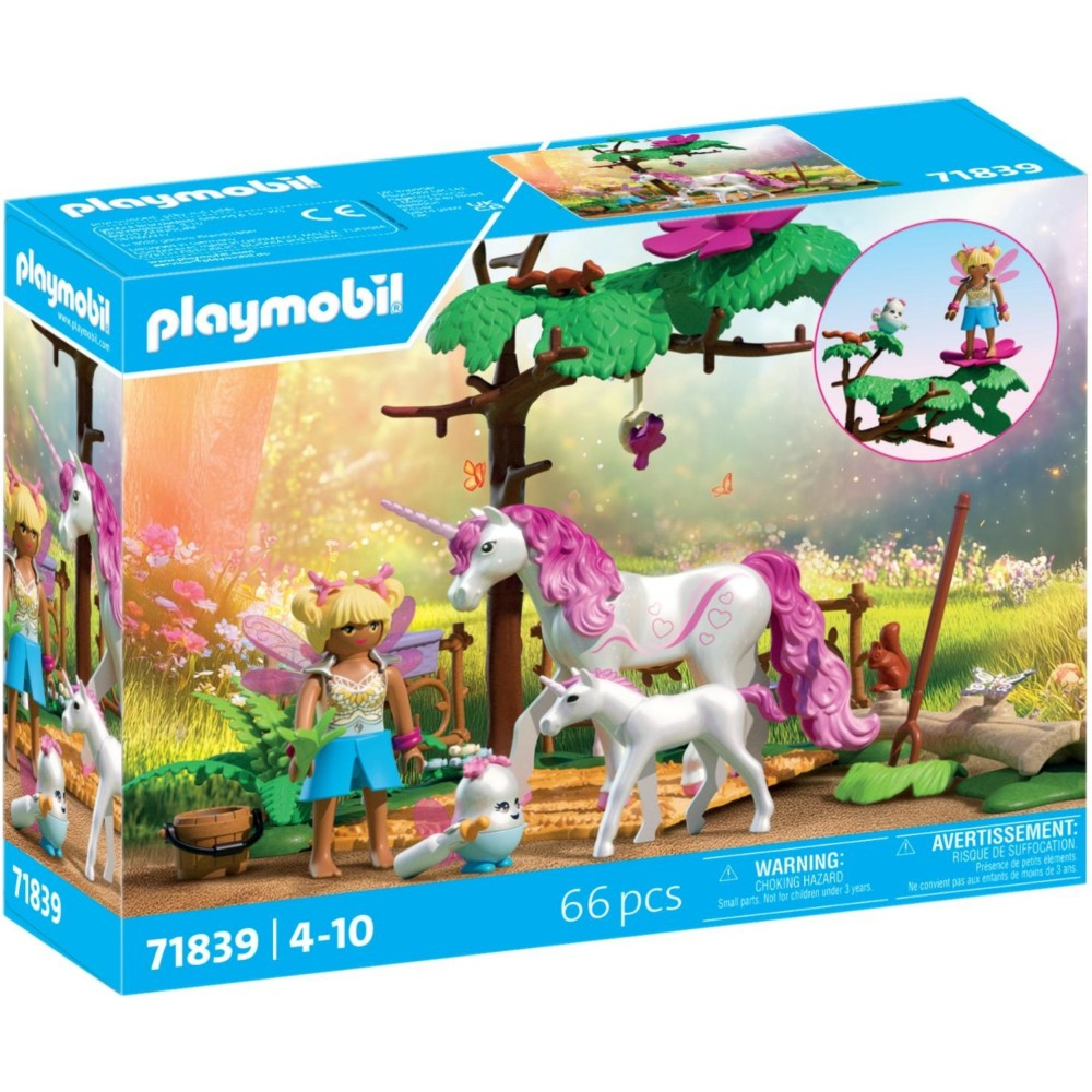 Playmobil - Волшебный конюшня единорогов для кобылы и жеребенка 71839