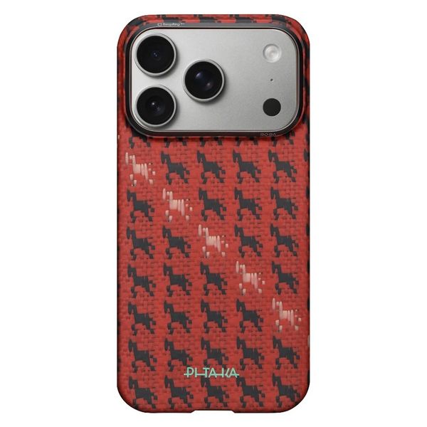Чехол Pitaka Edge Case для iPhone 17 Pro Max, Бордовый | Maroon