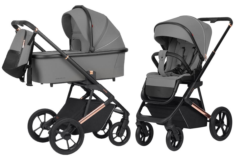 Коляска 2 в 1 Carrello Sigma CRL-6509 Fog Grey
