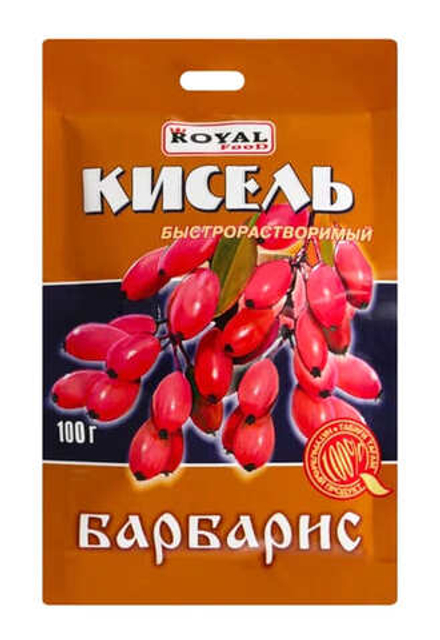 Кисель Барбарис 100г. Royal Food