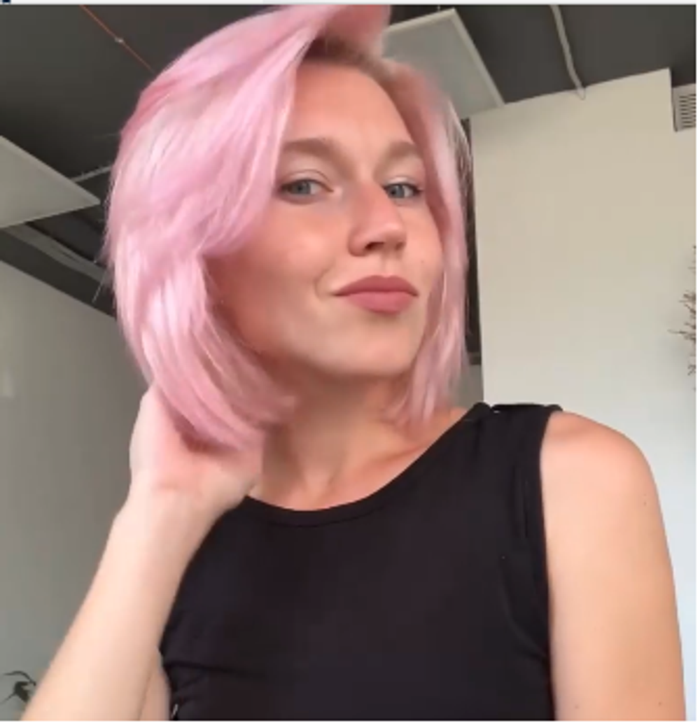 Прямой пигмент неоновый розовый NEON PINK, 250 мл