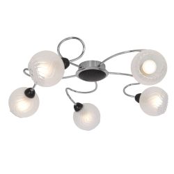 Citilux Одиссей CL130151 Люстра потолочная Венге Хром