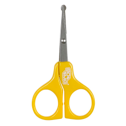 Ножницы детские безопасные 1 шт. ПОМА, жёлтый