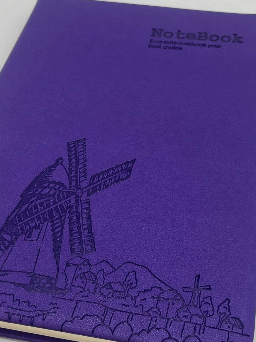 Блокнот 112 л. В5 25*17,5 см лин. фиолетовый (7674-9)