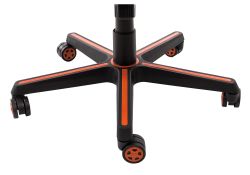 Компьютерное кресло Racer черное / оранжевое