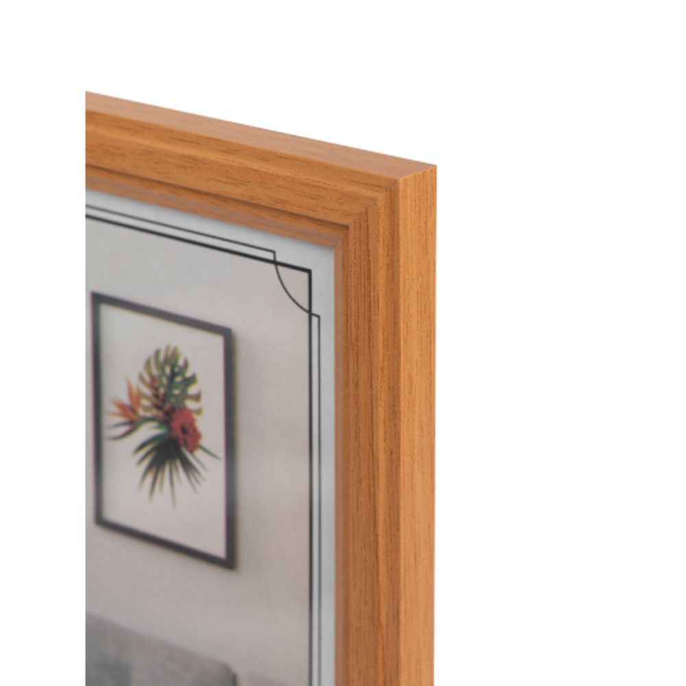 Фоторамка Image Art С22 МДФ универсальная 30х40 цвет янтарь вставка прозрачный пластик | Image Art