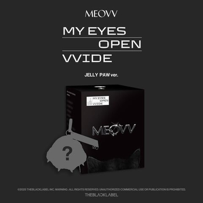 Альбом MEOVV - MY EYES OPEN VVIDE 1st EP Album JELLY PAW Version