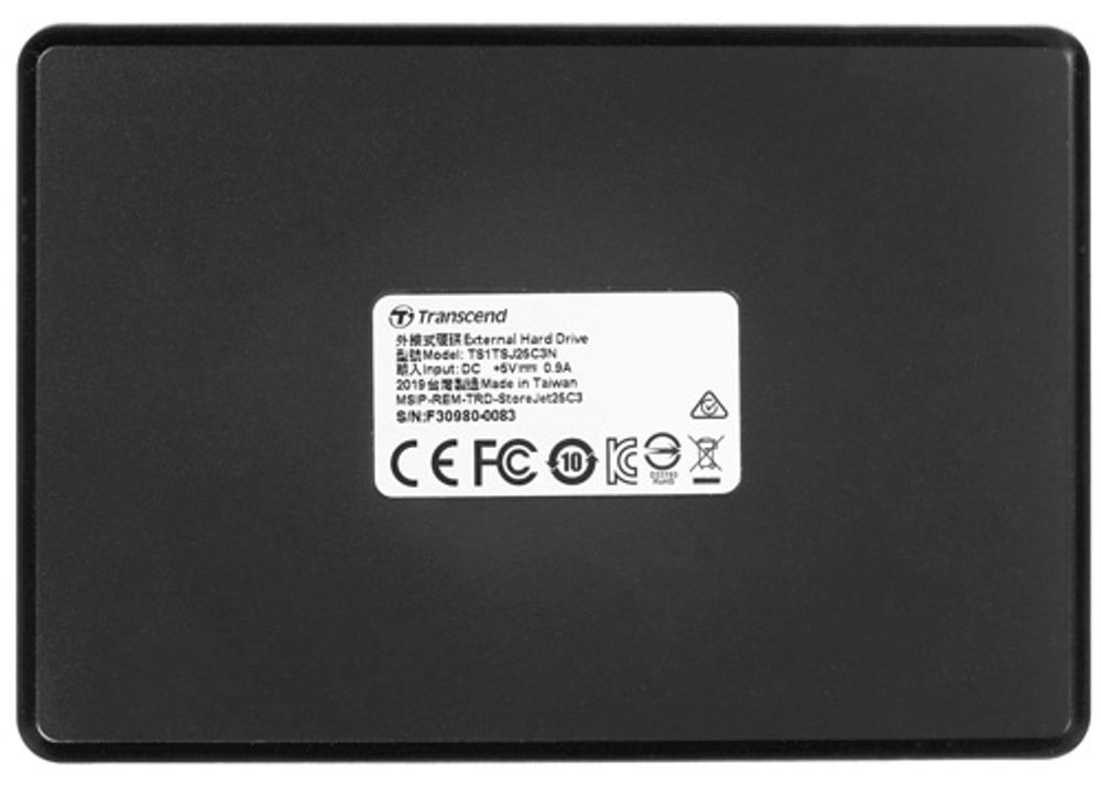 Внешний накопитель Transcend TS1TSJ25C3N 1000 ГБ