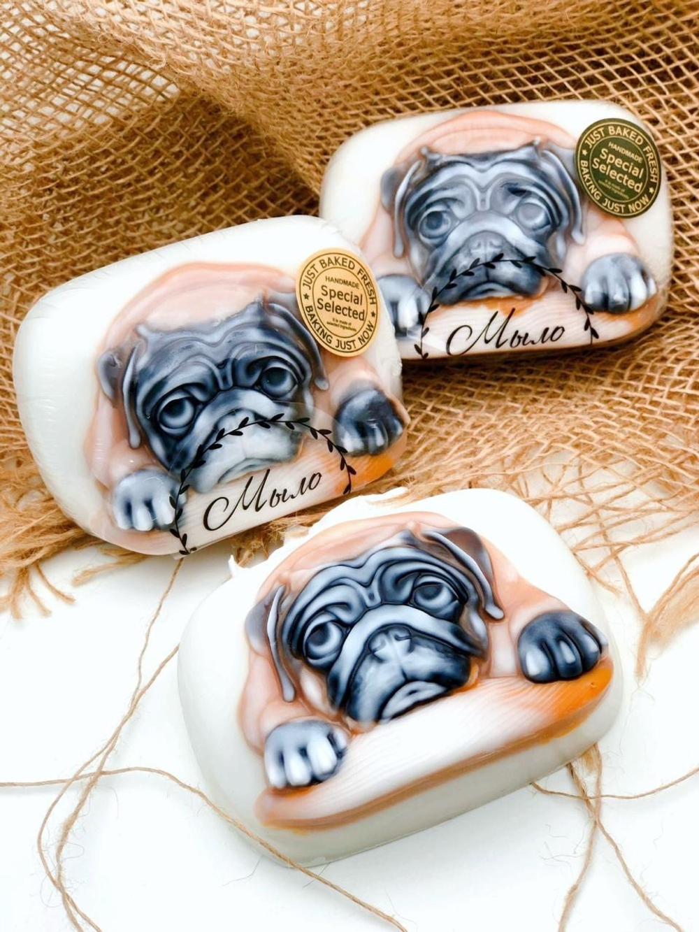 «Бульдог» мыло ручной работы