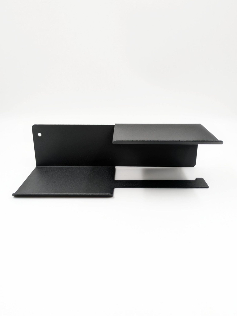 Держатель для туалетной бумаги MetaDec Shelf черный, 1шт