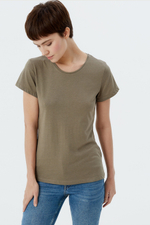 Классическая футболка с круглой горловиной
