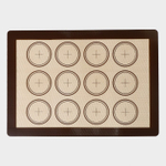 Коврик для выпечки армированный «Макарун.Плюс», силикон, 42 х 30 см