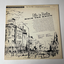 Винтажная виниловая пластинка LP Ella Fitzgerald Accompanied By The Paul Smith Quartet Mack The Knife Ella In Berlin (Japan 1973) (No Obi)