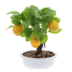 GAEM Дерево искусственное "Лимон", L16 W13 H22 см