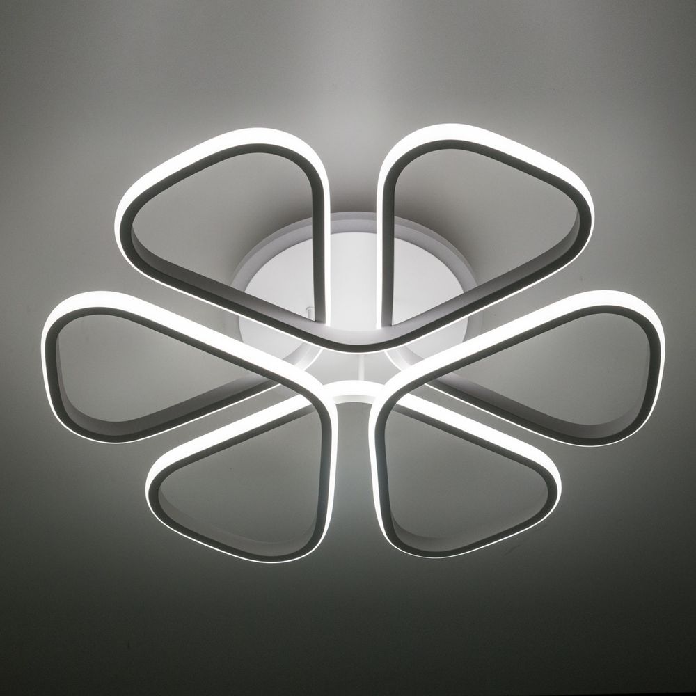 Citilux Сезар Смарт CL233A250E RGB Умная люстра Белая