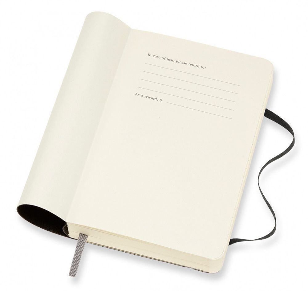 Ежедневник Moleskine Classic Soft Daily Pocket 90x140 (DSB12DC2)