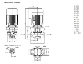 Одноступенчатый насос IPN 65/140-4,0/2