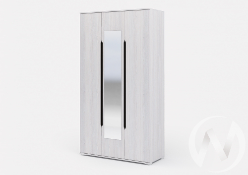 Шкаф 3-х ств ШК012 Спальня Валенсия (анкор/анкор)