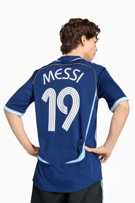Футболка adidas Аргентина 2006 Away Messi - синий