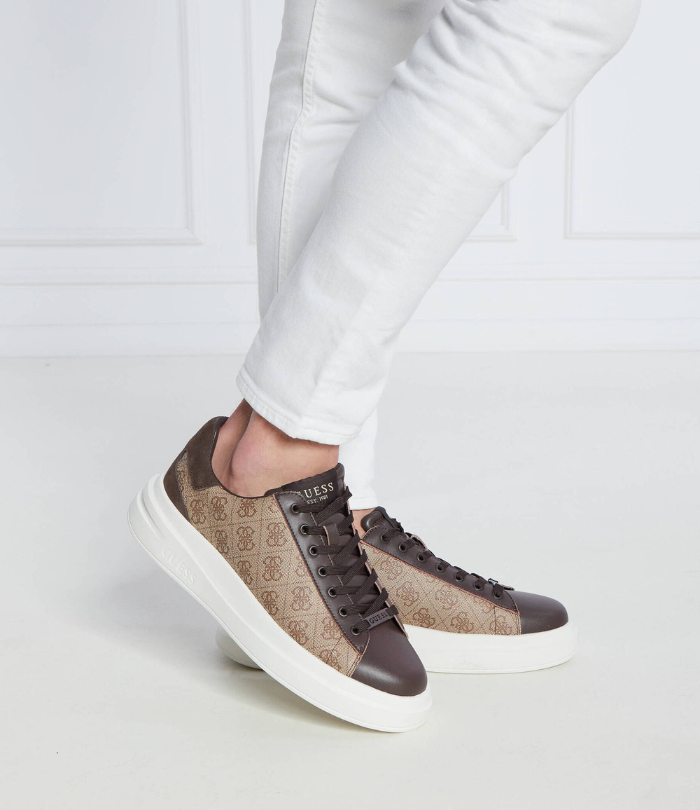 Кроссовки ELBA Guess - коричневый(FMPVIB FAL12)