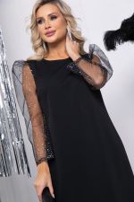 Платье "Тамила" (блэк) П7752 LT Collection