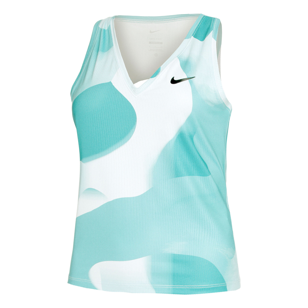Женская теннисная майка Nike Court Victory Dri-Fit Printed Tank Top Women - Mint