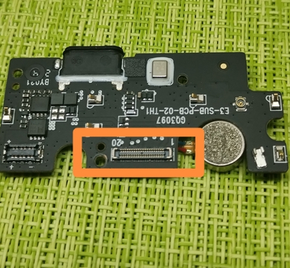 Ulefone Power Armor 14 Pro - FPC (коннектор) нижней платы зарядки