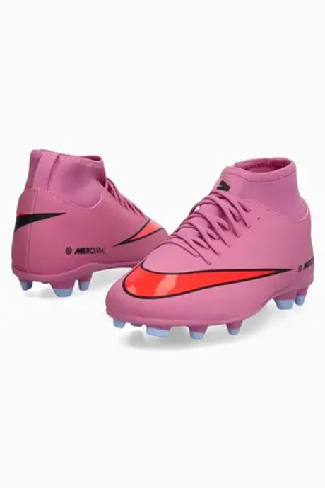 Бутсы Nike Mercurial Superfly 10 Club FG/MG Junior - бордовый