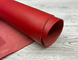 Paquito Red (2,5-2,7 мм), цв. Красный, натуральная кожа