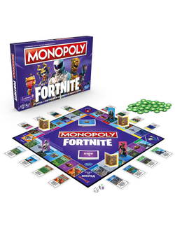 Hasbro: Игра настольная Монополия Фортнайт E6603 — Monopoly Fortnite Edition Board Game — Хасбро