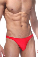 Гладкие классические мужские трусы-тонги