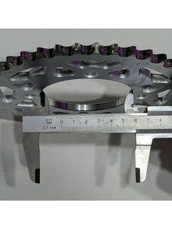 - Венец, звезда ведомая залняя (420-41) (4х92х76) для мотоцикла, питбайка, мопеда