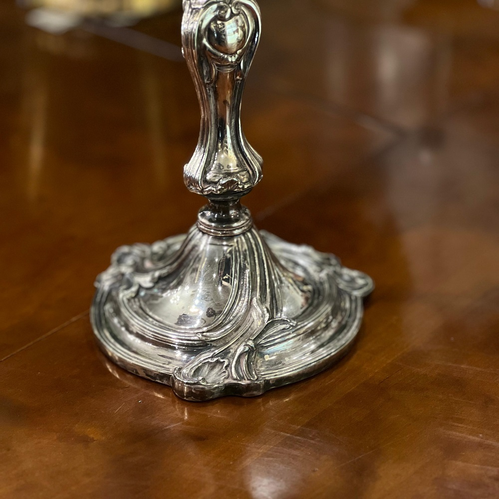 Канделябр Trianon 38 см, посеребрение,  Christofle